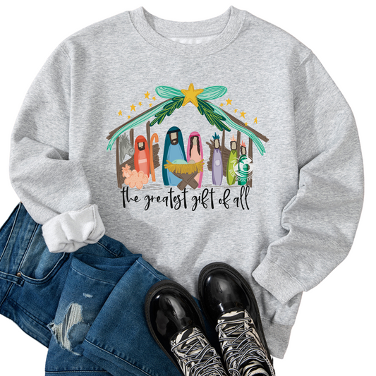 Nativity Scene Sweatshirt