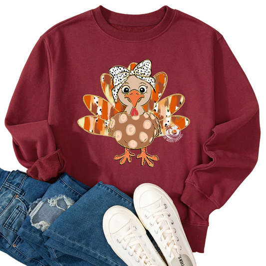 Brushstroke Turkey Sweatshirt